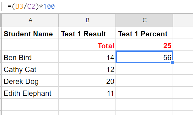 Spreadsheet