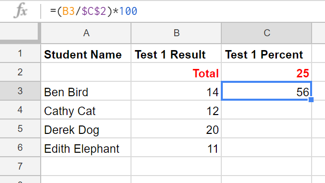 Spreadsheet